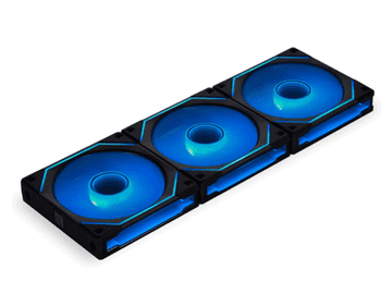 Lian Li Ventilator za kućište Lian Li UNI FAN SL-INFINITY 120 Reverse Blade, ARGB PWM 120mm, 3 Pack+Controller, crni