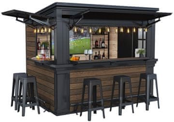 KETER Deco vrtna kućica/bar (271553)