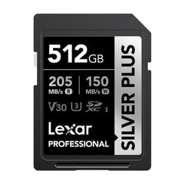 Lexar Lexar Professional SILVER PLUS SDXC 512GB memorijska kartica