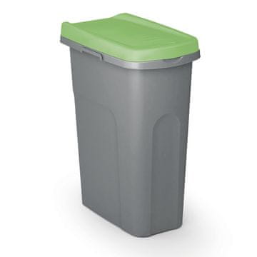 Northix Plastična kanta za otpad 25L s poklopcem od polipropilena