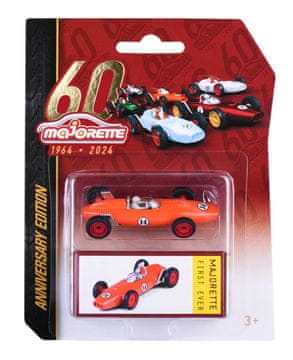 Majorette 60. obljetnica trkaći automobil First Ever narančasti 1:64