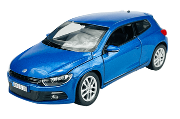 WELLY VW VOLKSWAGEN SCIROCCO plavi 1:24 24007