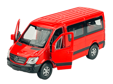 WELLY Mercedes-Benz Sprinter Traveliner crveni 1:34 43731