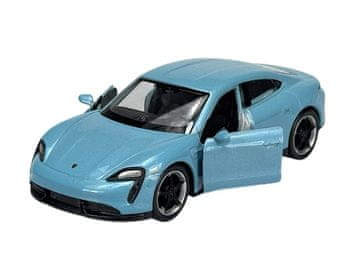 WELLY PORSCHE TAYCAN TURBO S plavi 1:34 43797