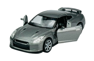 WELLY NISSAN GT-R srebrni 1:34 43632