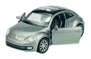 WELLY VW Volkswagen Buba srebrna 1:34 43650