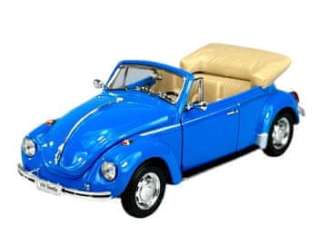 WELLY VW Volkswagen Buba Garbus plava bez krova 1:24 22091