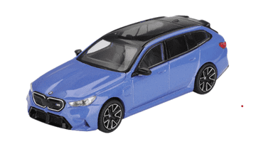 MINI GT 2024 BMW M5 G99 TOURING plavi #1080 1:64 MGT01080-BL (BLISTER)