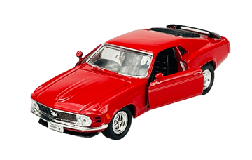WELLY OLD TIMER 1970 FORD MUSTANG BOSS 302 crveni 1:34 49767