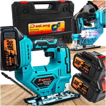 Bežična rezačica 600 W, 2x baterija 36 V 4000 mAh, punjač