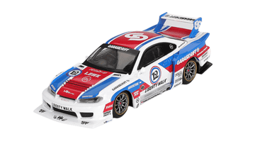 MINI GT LB-SUPER SILHOUETTE NISSAN S15 SILVIA bijela #1022 1:64 MGT01022-BL
