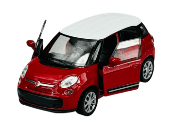WELLY 2013 FIAT 500L crveni 1:34 43658