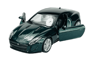 WELLY Jaguar F-Type zeleni 1:34 43699