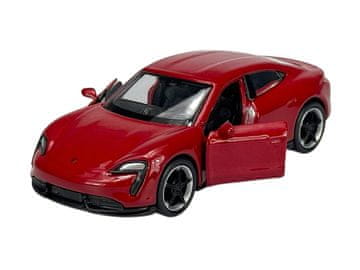WELLY PORSCHE TAYCAN TURBO S crveni 1:34 43797