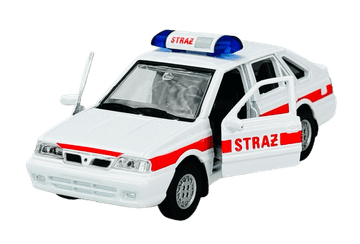 WELLY Polonez Caro Plus straž požarna bijela 1:34 43613
