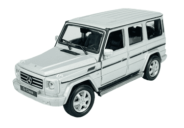 WELLY MERCEDES-BENZ G-KLASA W460 srebrni 1:24 24012