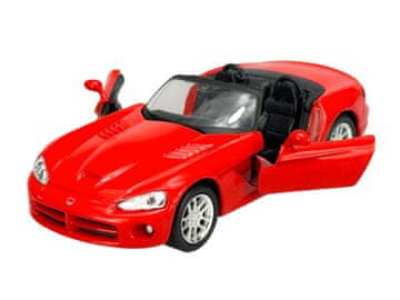 Welly 2003 Dodge Viper SRT-10 bez krova, crveni 1:34 42345