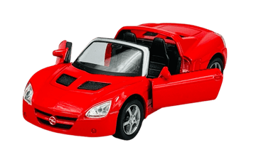 WELLY 2001 OPEL SPEEDSTER crveni 1:34 42332