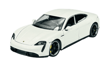 WELLY PORSCHE TAYCAN TURBO S bijeli 1:24 24107