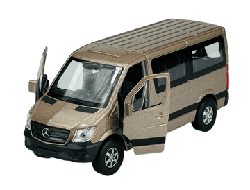 WELLY MERCEDES-BENZ SPRINTER TRAVELINER zlatni 1:34 43731