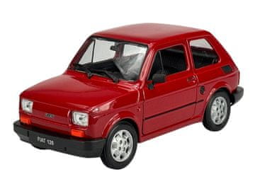 WELLY FIAT 126p tamnocrveni 1:21 24066