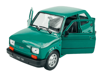 WELLY FIAT 126p tamno zelena 1:21 24066
