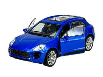 WELLY PORSCHE MACAN TURBO plavi 1:34 43673