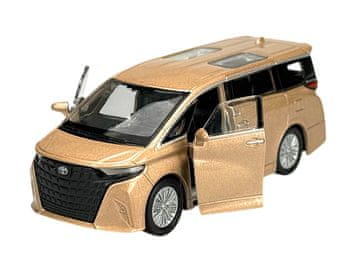 WELLY 2024 Toyota Alphard zlatni 1:34 43862