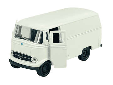 Welli old timer Mercedes-Benz L319 bijeli 1:34 43755