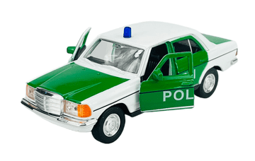 WELLY MERCEDES-BENZ E KLASA W123 POLICIJA 1:34 43686