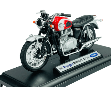 WELLY '02 TRIUMPH BONNEVILLE T100 1:18 12172
