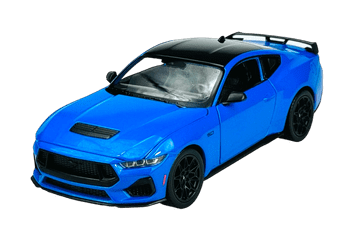 WELLY 2024 Ford Mustang GT plavi 1:24 24123