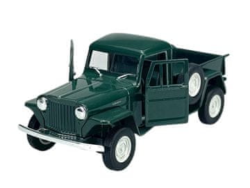 WELLY OLD TIMER 1947 JEEP WILLYS PICKUP zeleni 1:34 43822