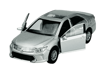 WELLY 2016 Toyota Camry srebrna 1:34 43728