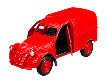 WELLY OLD TIMER CITROEN 2CV FOURGONNETTE crveni 1:34 43769