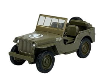 WELLY 1941 JEEP WILLYS MB vojni 1:34 43723