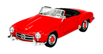 WELLY 1955 Mercedes-Benz 190 SL W121 crveni kabriolet 1:24 24118