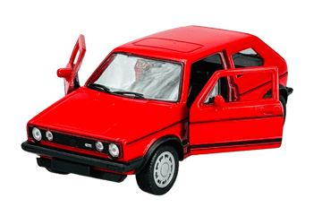 WELLY VW Volkswagen Golf 1 GTI crveni 1:34 43681