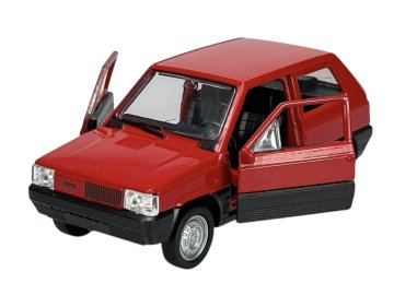 WELLY FIAT PANDA crveni 1:34 43849