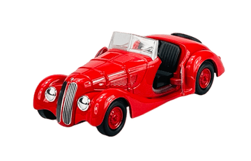WELLY OLD TIMER BMW 328 crveni, bez krova 1:34 98874