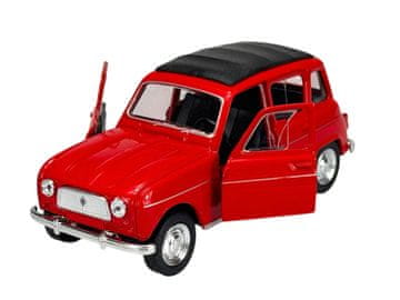 WELLY OLD TIMER RENAULT 4 crveni 1:34 43741