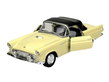 WELLY OLD TIMER 1955 FORD THUNDERBIRD s bežovim krovom 1:34 42366
