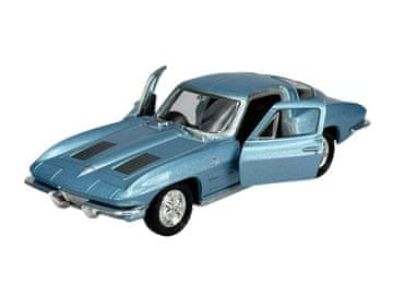 WELLY OLD TIMER 1963 CHEVROLET CORVETTE C2 plavi 1:34 43733