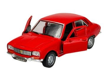 WELLY OLD TIMER 1975 PEUGEOT 504 crveni 1:34 42394