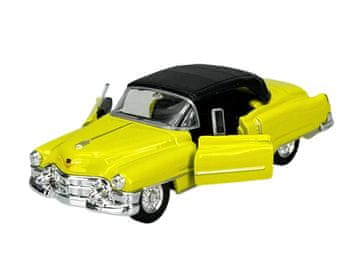WELLY OLD TIMER 1953 CADILLAC ELDORADO žuti s krovom 1:34 42356