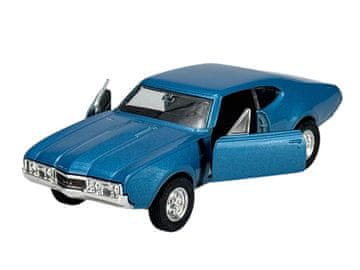 WELLY old timer 1968 Oldsmobile 442 plavi 1:34 43711