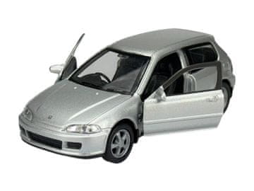 Welly 1992 Honda Civic V srebrni 1:34 43813