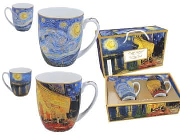 Carmani Kpl. 2 šalica Van Gogh Terasa kavane noću i Zvjezdana noć CARMANI