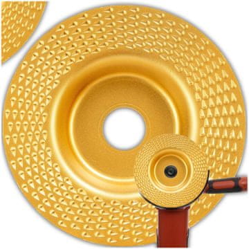 Ploča za brušenje drva za brusilicu, ravna brusna ploča 125 mm
