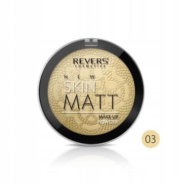 REVERS Revers new skin matt puder u prahu za matiranje 03, 9 g